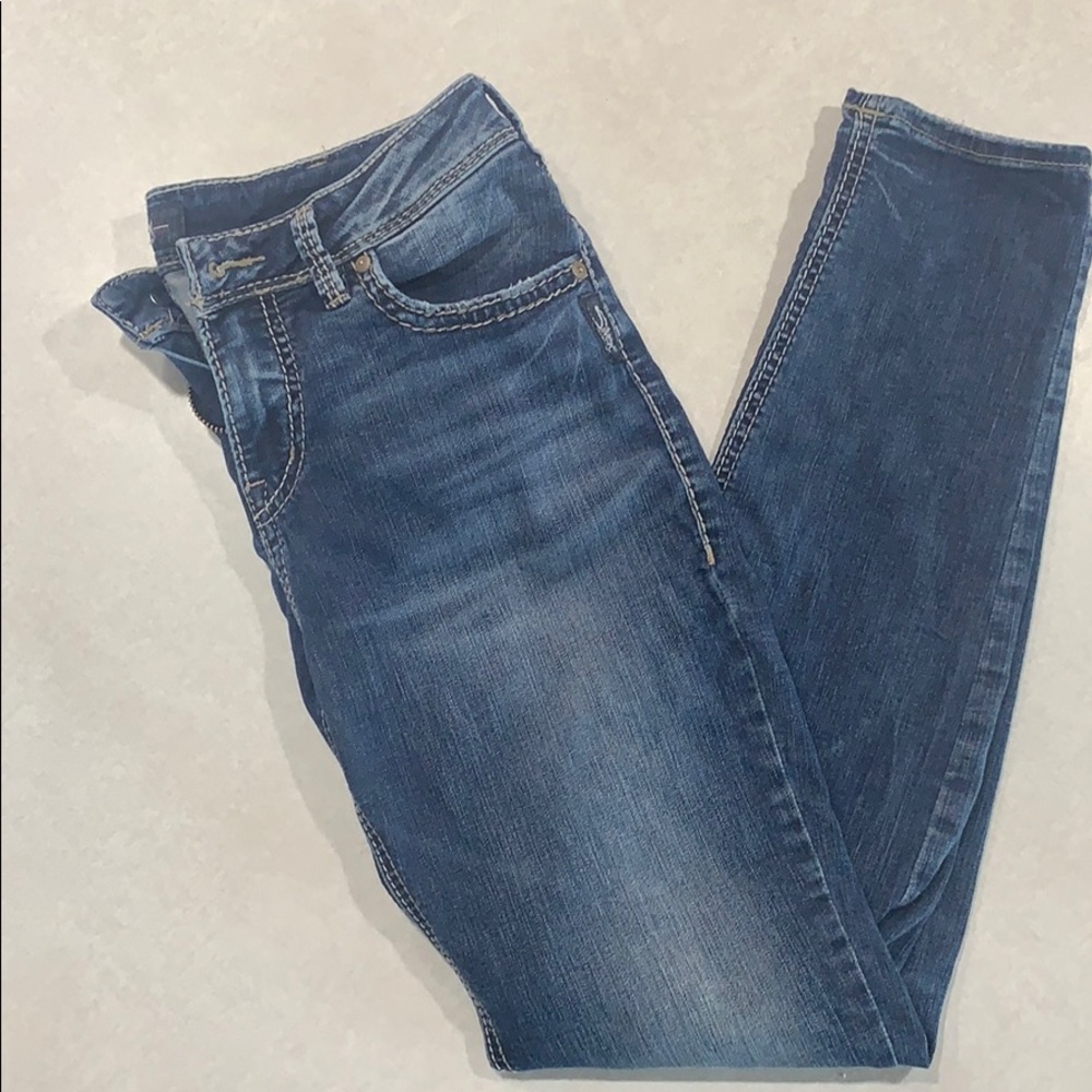 Silver jeans